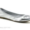 Marco Tozzi Premio 2-22122-22 Silver - Ballerine Cuir Argent