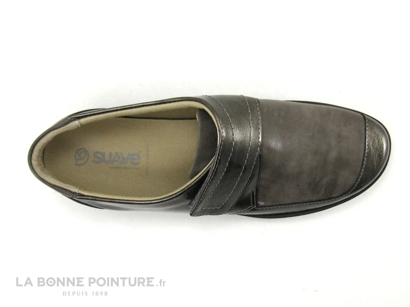 Suave 8010TS London - Cloudy Squirrel - Chaussure Basse Avec Velcro 6 Suave 8010TS London - Cloudy Squirrel - Chaussure Basse Avec Velcro – Image 6