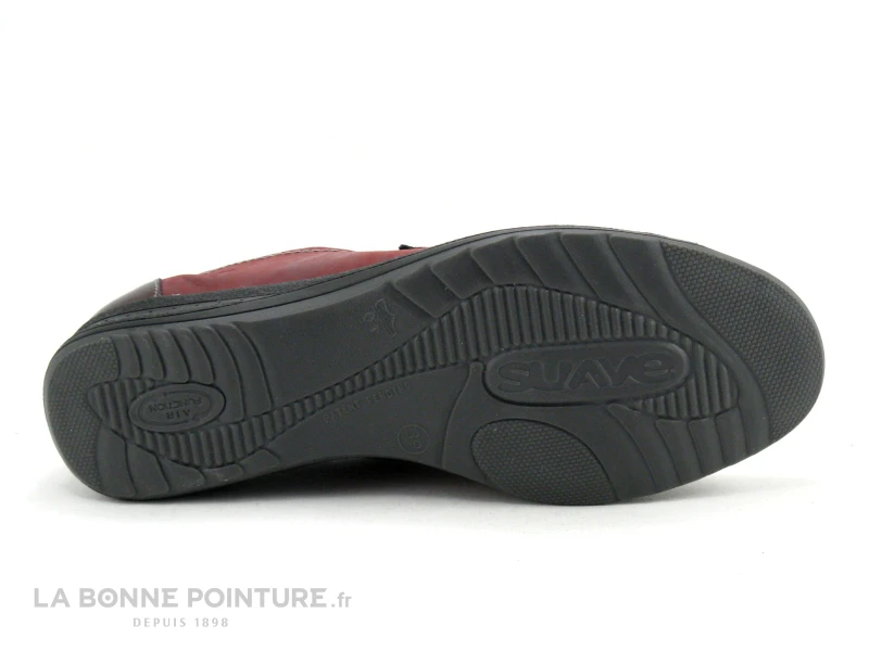 Suave Dallas 7510 TS Velcro - Maroon Multi - Chaussure Bordeaux Femme 6 Suave Dallas 7510 TS Velcro - Maroon Multi - Chaussure Bordeaux Femme – Image 6