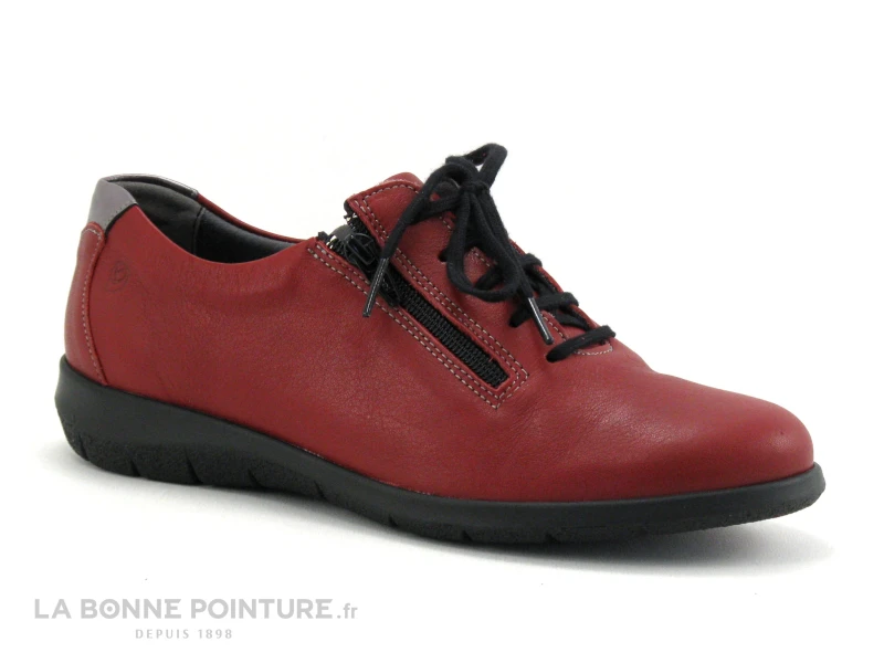 Suave Oxford 6657 AT - Acerola Champagne - Derby Cuir Rouge 1 Suave Oxford 6657 AT - Acerola Champagne - Derby Cuir Rouge