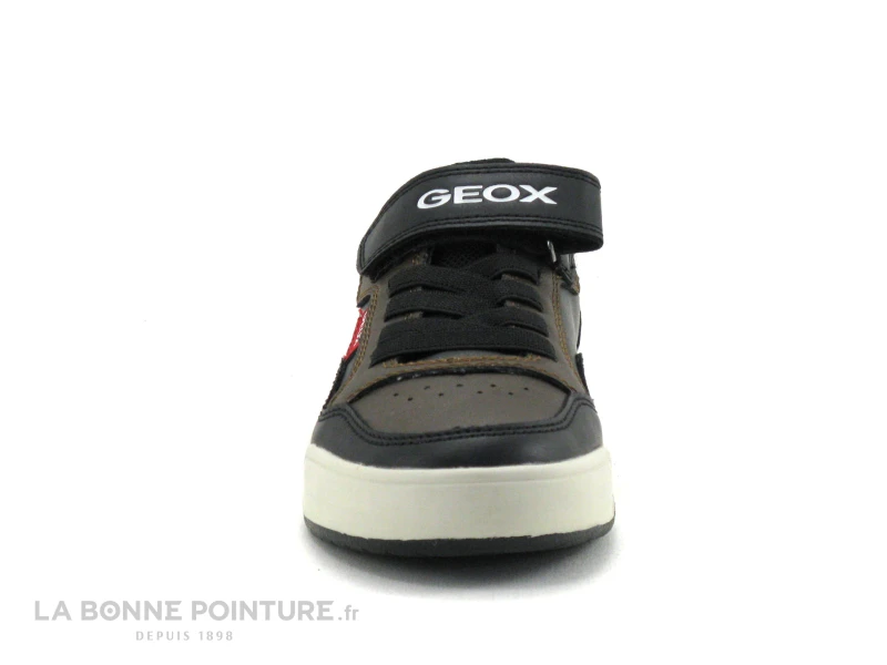 Geox PERTH J167RB Chocolate Red - Sneakers Marron GARCON 2 Geox PERTH J167RB Chocolate Red - Sneakers Marron GARCON – Image 2