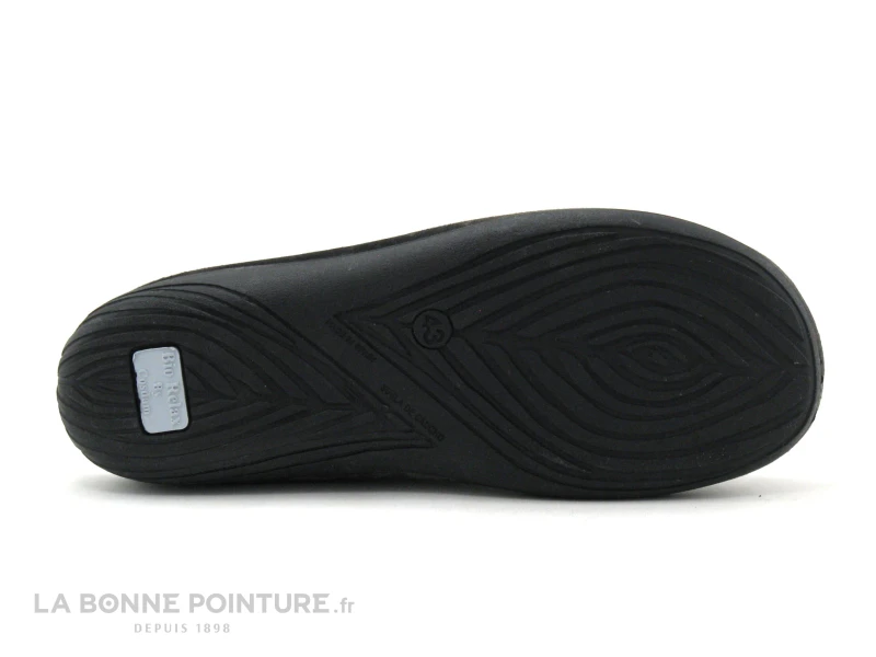 Maison Espadrille G510 Gris Noir - Pantoufle Gaston Lagaffe 5 Maison Espadrille G510 Gris Noir - Pantoufle Gaston Lagaffe – Image 5