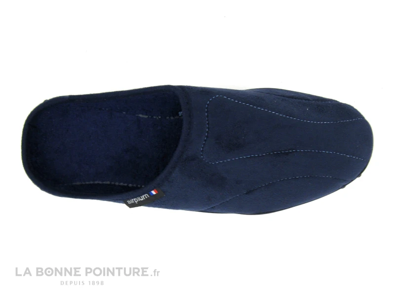 Airplum DAKAR Bleu Marine - Pantoufle Souple Homme 3 Airplum DAKAR Bleu Marine - Pantoufle Souple Homme – Image 3