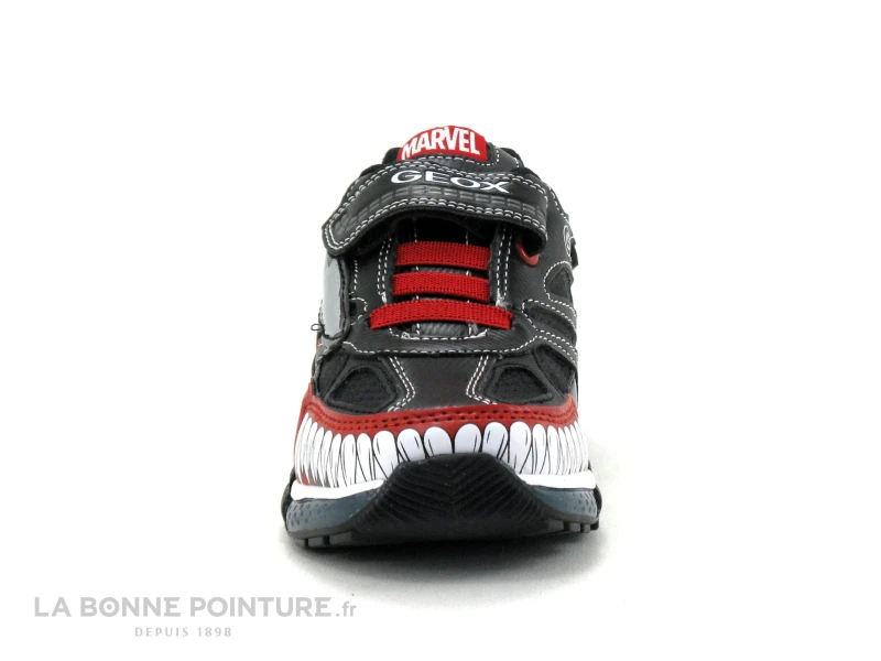 Geox VENOM J26FEC Bayonyc Black Red - Basket Basse GARCON 2 Geox VENOM J26FEC Bayonyc Black Red - Basket Basse GARCON – Image 2