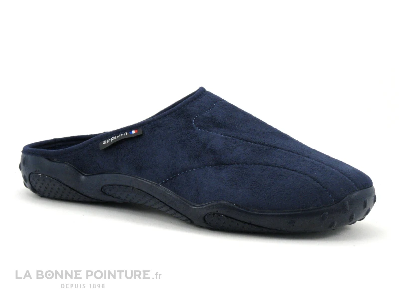 Airplum DAKAR Bleu Marine - Pantoufle Souple Homme 1 Airplum DAKAR Bleu Marine - Pantoufle Souple Homme