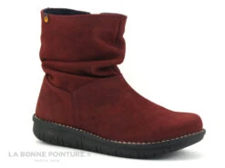 Jungla 7559 Reims Vino - Bottine Bordeaux Femme