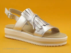 We Do 44562 Silver - Sandale Compensee Gris Metal -Magasin De Chaussures cd24607c73b9e66c561f35ea11d5d5ef img 2349.jpg 120229