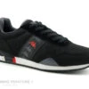 Kappa MOHAN - Black Red Blaze - 304MEX0 - Basket Homme