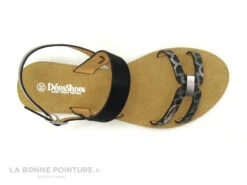 Dees Shoes MAELANE Noir Argent - Sandale Plate Femme -Magasin De Chaussures cd24607c73b9e66c561f35ea11d5d5ef img 2430.jpg 149828