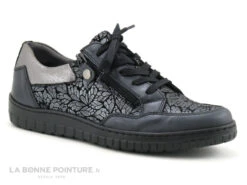 Morans KARTE Noir Argent - Basket Basse Femme En Cuir Avec Zip -Magasin De Chaussures cd24607c73b9e66c561f35ea11d5d5ef img 2442.jpg 174518