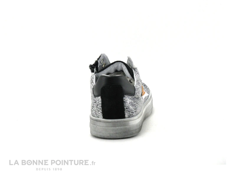 Bopy SECLAIR Noir Blanc Argent - Basket Basse Fille 4 Bopy SECLAIR Noir Blanc Argent - Basket Basse Fille – Image 4