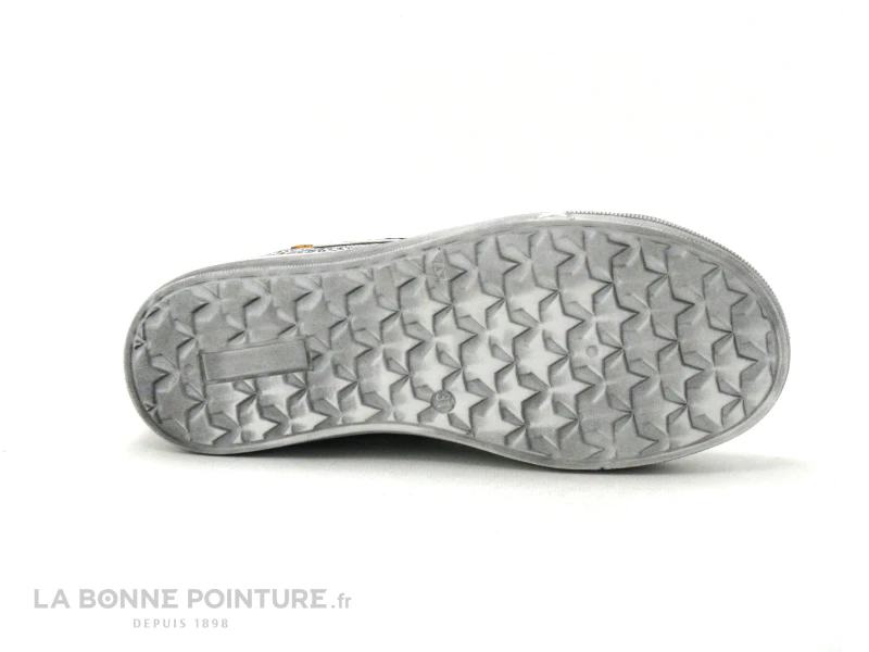 Bopy SECLAIR Noir Blanc Argent - Basket Basse Fille 7 Bopy SECLAIR Noir Blanc Argent - Basket Basse Fille – Image 7