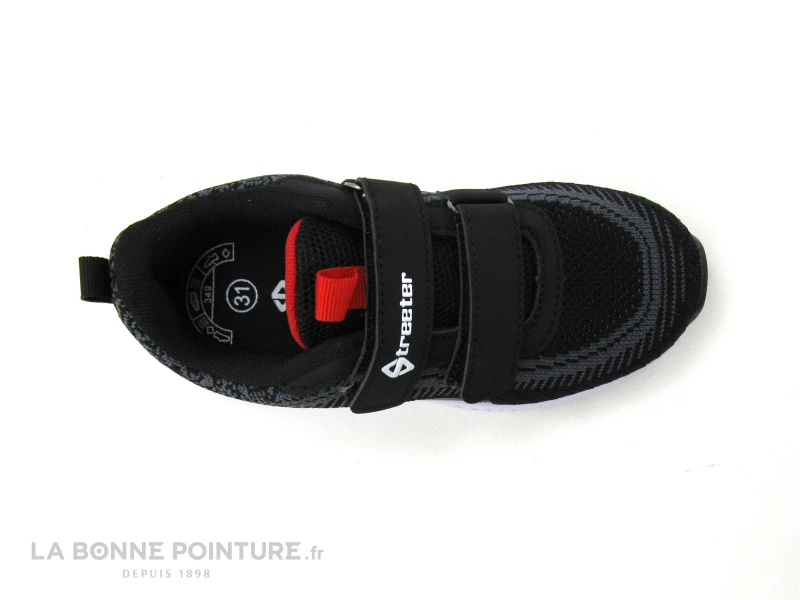 Streeter LAPALOS Noir - 2 Velcros - Basket Enfant 6 Streeter LAPALOS Noir - 2 Velcros - Basket Enfant – Image 6