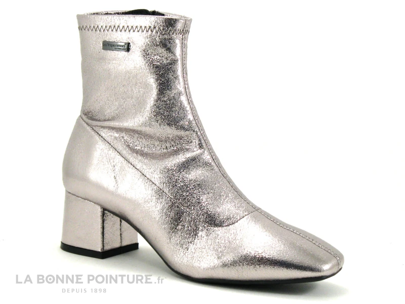 Tropeziennes DANIELA 40067 Argent - Boots Brillantes Femme 5 Tropeziennes DANIELA 40067 Argent - Boots Brillantes Femme â Image 5