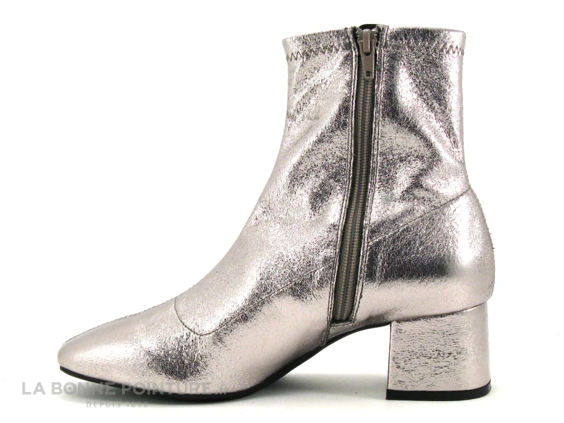 Tropeziennes DANIELA 40067 Argent - Boots Brillantes Femme 3 Tropeziennes DANIELA 40067 Argent - Boots Brillantes Femme â Image 3