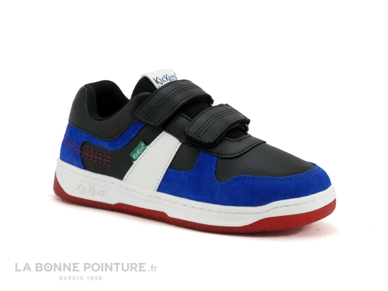 Kickers KALIDO Bleu Noir Rouge - 910861 - Sneakers GARCON 5 Kickers KALIDO Bleu Noir Rouge - 910861 - Sneakers GARCON – Image 5