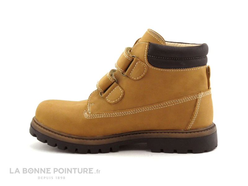 NA Anako 10880 Jaune Camel - Boots Velcro GARCON 3 NA Anako 10880 Jaune Camel - Boots Velcro GARCON – Image 3