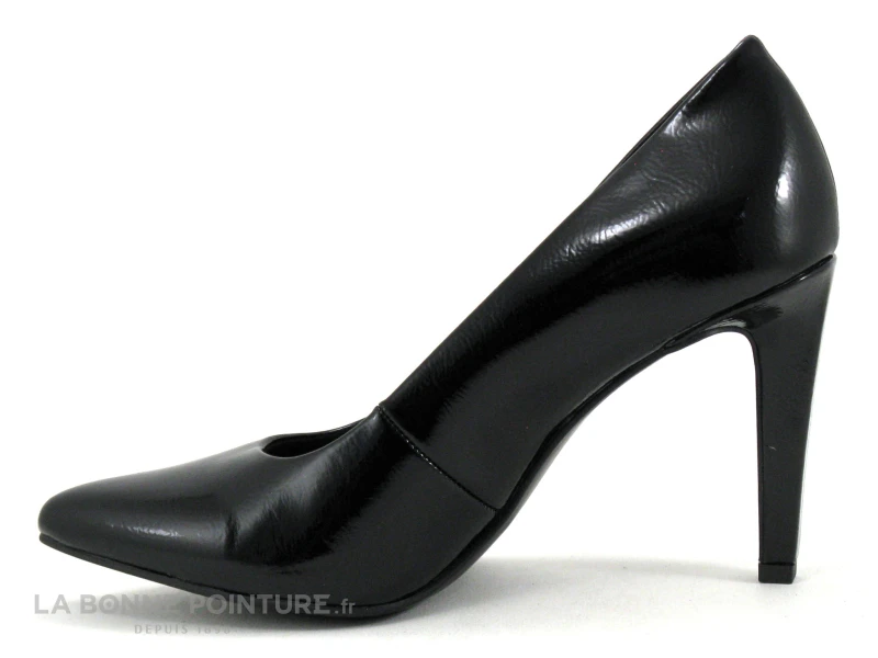 Marco Tozzi 2-22415-29 Black Patent - Escarpin Talon Aiguille Noir Verni 3 Marco Tozzi 2-22415-29 Black Patent - Escarpin Talon Aiguille Noir Verni – Image 3