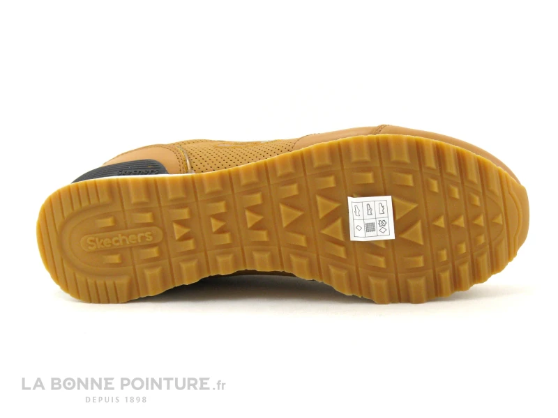 Skechers OG 85 PORTHOLE Wheat - Basket Femme Marron Camel 7 Skechers OG 85 PORTHOLE Wheat - Basket Femme Marron Camel – Image 7