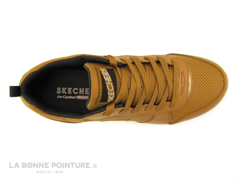 Skechers OG 85 PORTHOLE Wheat - Basket Femme Marron Camel 6 Skechers OG 85 PORTHOLE Wheat - Basket Femme Marron Camel – Image 6