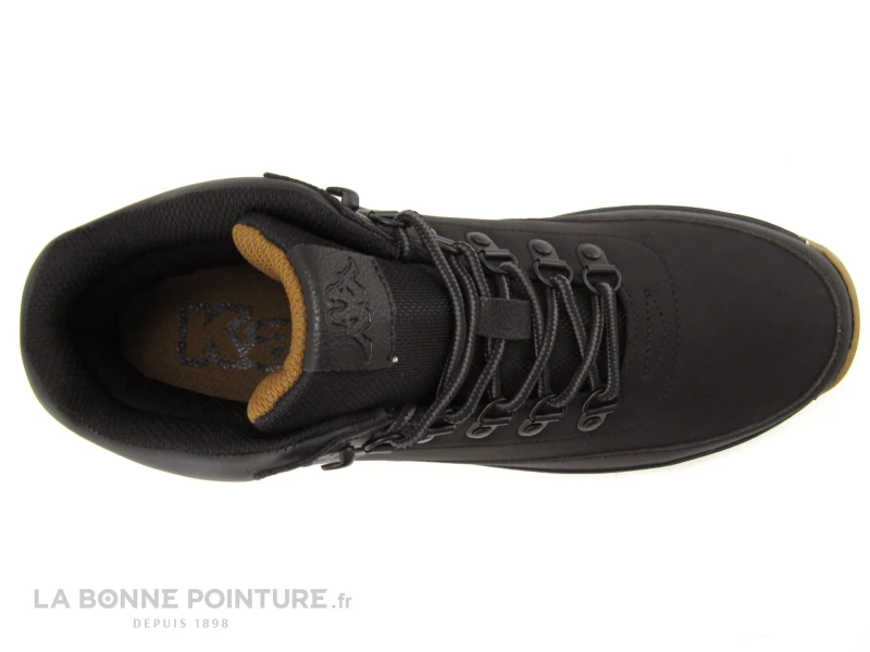 Kappa MONSI Baskets Montantes Noires Lacets 6 Kappa MONSI Baskets Montantes Noires Lacets – Image 6