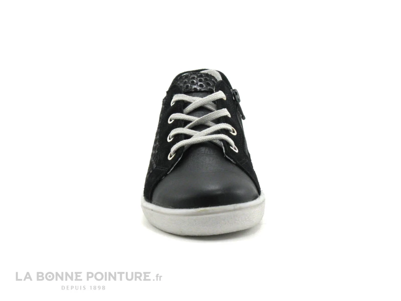 Minibel NABIA Noir Imp Argent - 1M1067 - Sneakers Fille 2 Minibel NABIA Noir Imp Argent - 1M1067 - Sneakers Fille – Image 2