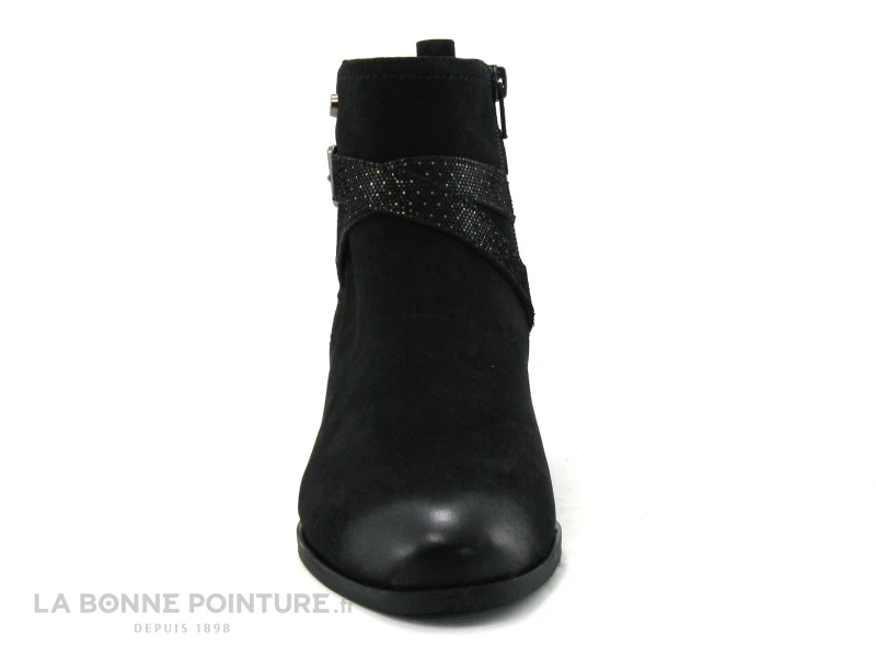 Fugitive RANDO Oil Noir Boots A Pois 2 Fugitive RANDO Oil Noir Boots A Pois – Image 2