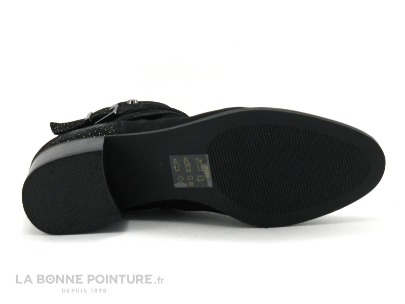 Fugitive RANDO Oil Noir Boots A Pois 7 Fugitive RANDO Oil Noir Boots A Pois – Image 7