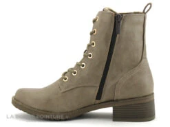 Mustang 1402 502 308 Erde - Bottine Taupe Femme -Magasin De Chaussures cd24607c73b9e66c561f35ea11d5d5ef img 3386.jpg 175644