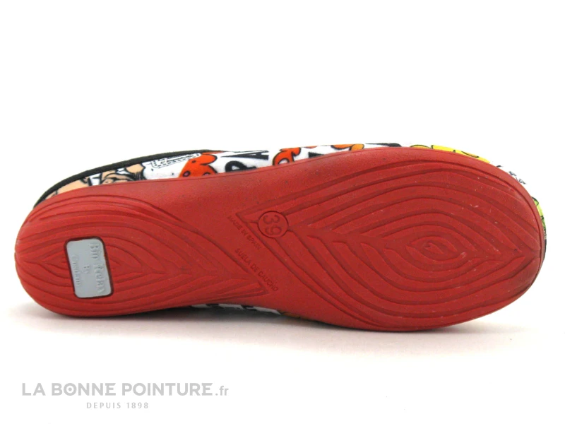 Maison Espadrille ASTERIX A10H - Rouge - Pantoufle Mule Homme 5 Maison Espadrille ASTERIX A10H - Rouge - Pantoufle Mule Homme â Image 5