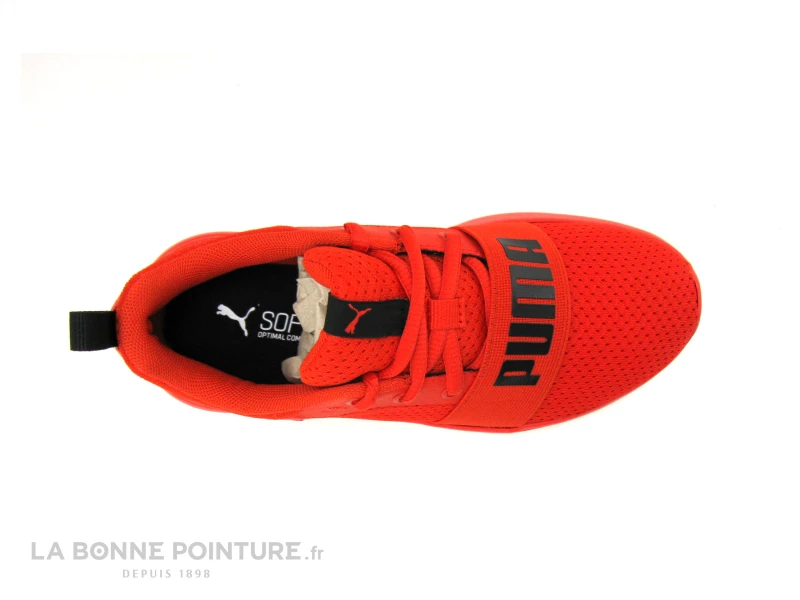 Puma WIRED RUN PS Red Black - Basket Sport Enfant Rouge 6 Puma WIRED RUN PS Red Black - Basket Sport Enfant Rouge – Image 6
