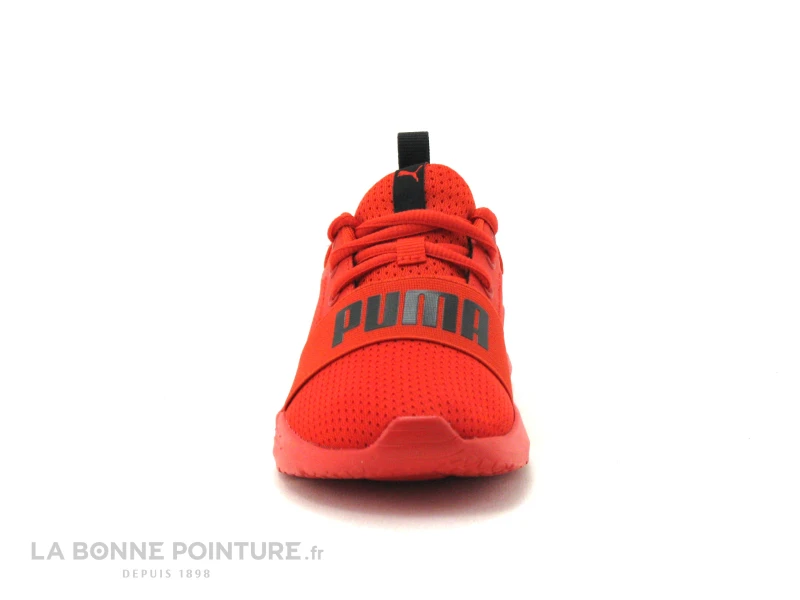 Puma WIRED RUN PS Red Black - Basket Sport Enfant Rouge 2 Puma WIRED RUN PS Red Black - Basket Sport Enfant Rouge – Image 2