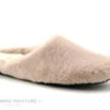 Selkis 21236 Peluche Rose - Pantoufle Mule Femme