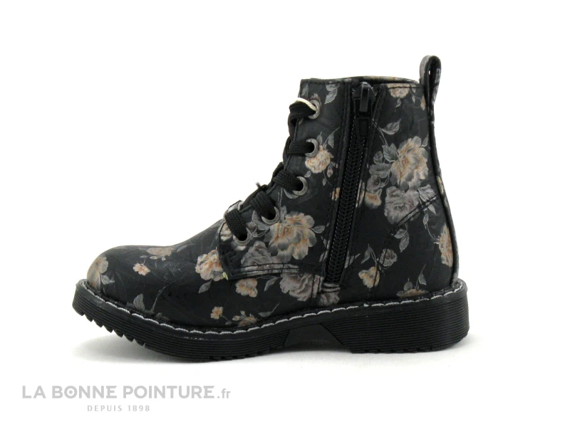 Dockers 43CU738 Noir Rose - Bottine Lacet Fille 3 Dockers 43CU738 Noir Rose - Bottine Lacet Fille – Image 3