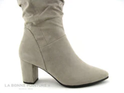 Marco Tozzi 2-25519-27 - Velours Beige Taupe - Botte Talon Haut -Magasin De Chaussures cd24607c73b9e66c561f35ea11d5d5ef img 3864.jpg 164604