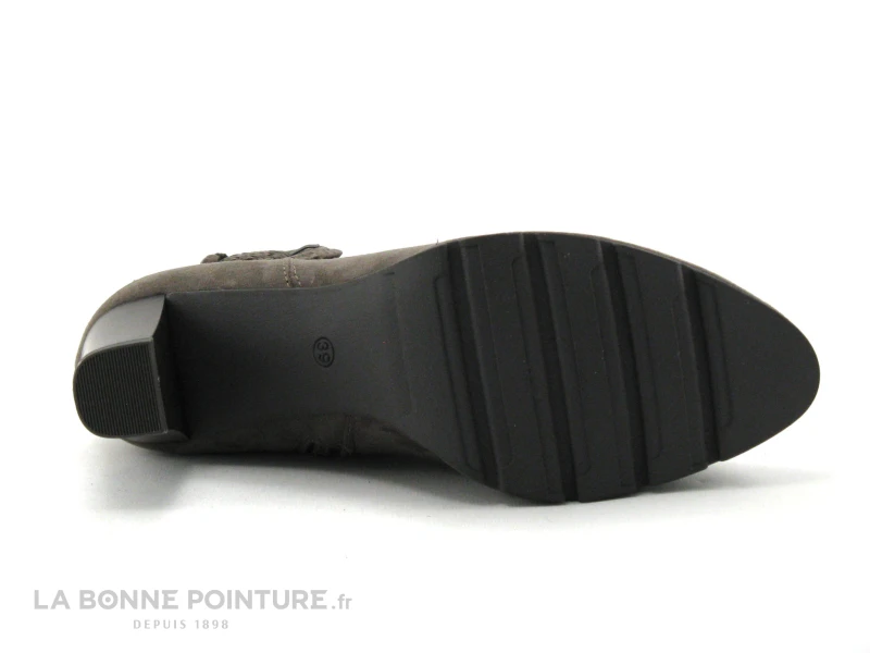 Marco Tozzi 2-25841-27 Pepper - Boots Marron Talon Haut - Bride Tressee 7 Marco Tozzi 2-25841-27 Pepper - Boots Marron Talon Haut - Bride Tressee – Image 7