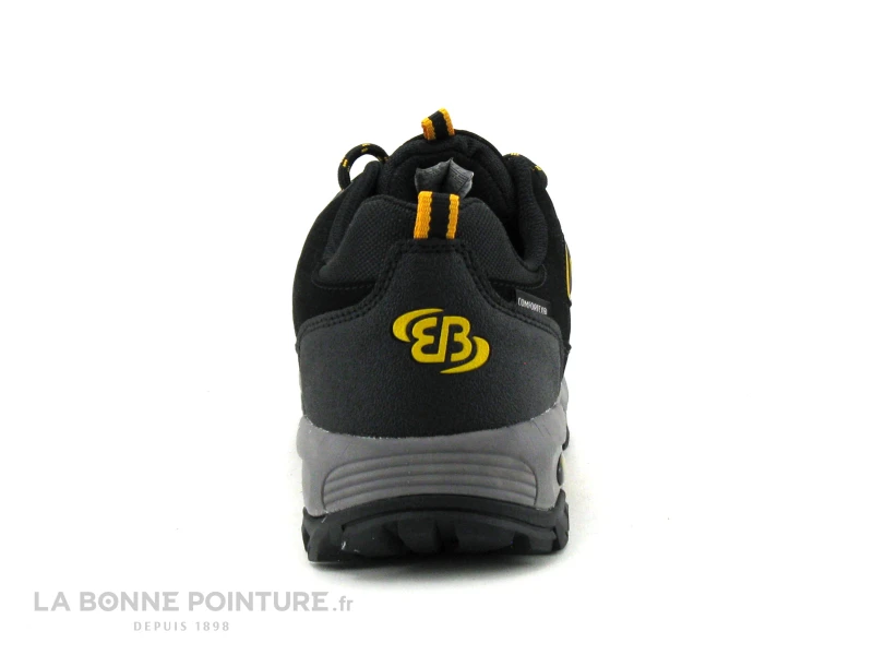 Brutting MOUNT HUNTER Low - 211139 - Noir Jaune - Basket Rando Homme 4 Brutting MOUNT HUNTER Low - 211139 - Noir Jaune - Basket Rando Homme – Image 4