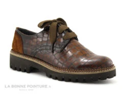 Folies COPOS Cuero - Marron Croco - Chaussure Derbi Femme -Magasin De Chaussures cd24607c73b9e66c561f35ea11d5d5ef img 4100.jpg 152301