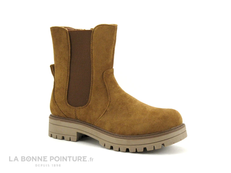 Lilybellule INDORE Caramel - Bottine Fille Semelle Epaisse 1 Lilybellule INDORE Caramel - Bottine Fille Semelle Epaisse