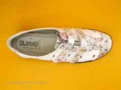 Suave LONDON 8017PT Spring White - Chaussure à Scratches Blanche Et Fleurie -Magasin De Chaussures cd24607c73b9e66c561f35ea11d5d5ef img 4232.jpg 176658