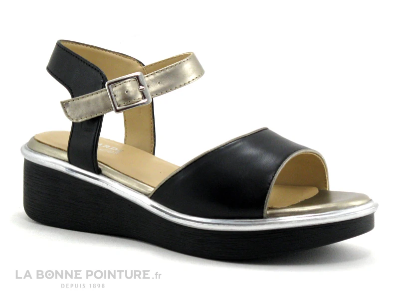 Regarde Le Ciel BETTY-05 Silky Etoile Black - Sandale Femme 5 Regarde Le Ciel BETTY-05 Silky Etoile Black - Sandale Femme – Image 5