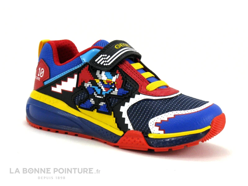 Geox Pixel J26FEA Bayonyc Royal-Red - Sneakers GARCON 5 Geox Pixel J26FEA Bayonyc Royal-Red - Sneakers GARCON – Image 5