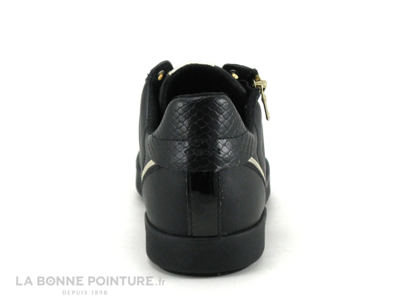 Geox BLOMIEE - D266HD - Black - Sneakers Femme Avec Zip 4 Geox BLOMIEE - D266HD - Black - Sneakers Femme Avec Zip – Image 4