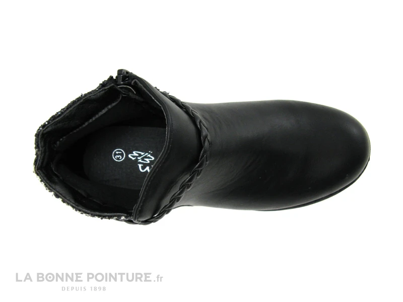 Wipop JELLE Noir - Boots Fille A Zip 3 Wipop JELLE Noir - Boots Fille A Zip – Image 3