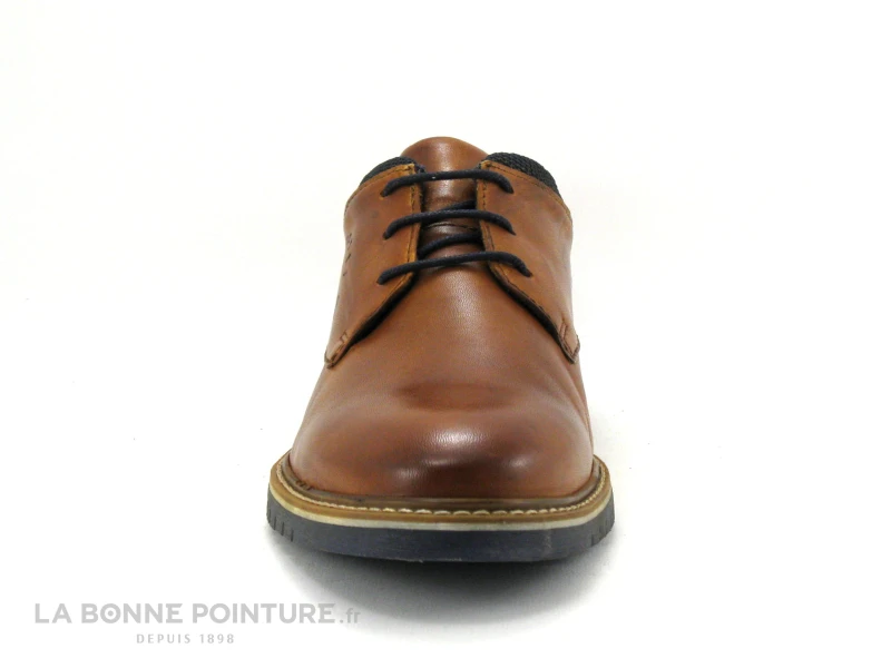 Bugatti CAJ 331837054100 Cognac - Chaussure Derbi Homme Marron 2 Bugatti CAJ 331837054100 Cognac - Chaussure Derbi Homme Marron – Image 2