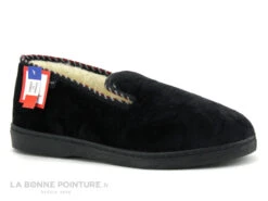 Fargeot GERMAIN Noir - Charentaise Homme Interieur Laine