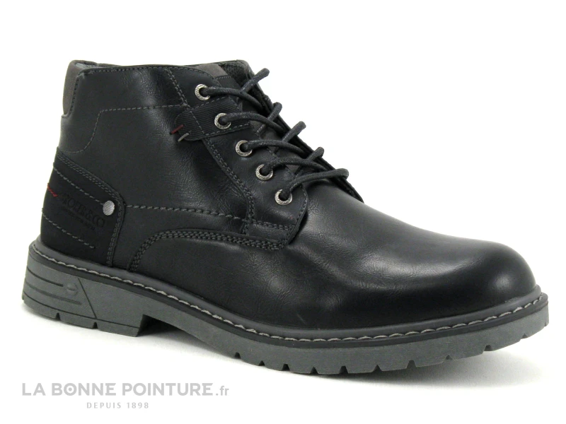 Broker And Co 18836 Noir - Chaussure Montante Homme 5 Broker And Co 18836 Noir - Chaussure Montante Homme â Image 5