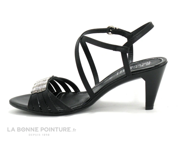 Repo Phil Gatier 45538 Nero - Nu-pieds Talon 3 Repo Phil Gatier 45538 Nero - Nu-pieds Talon – Image 3