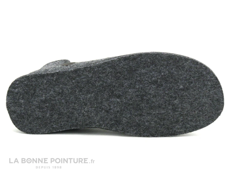 Ouf POLTO Gris - Chausson Homme Avec Semelle Feutre 6 Ouf POLTO Gris - Chausson Homme Avec Semelle Feutre – Image 6