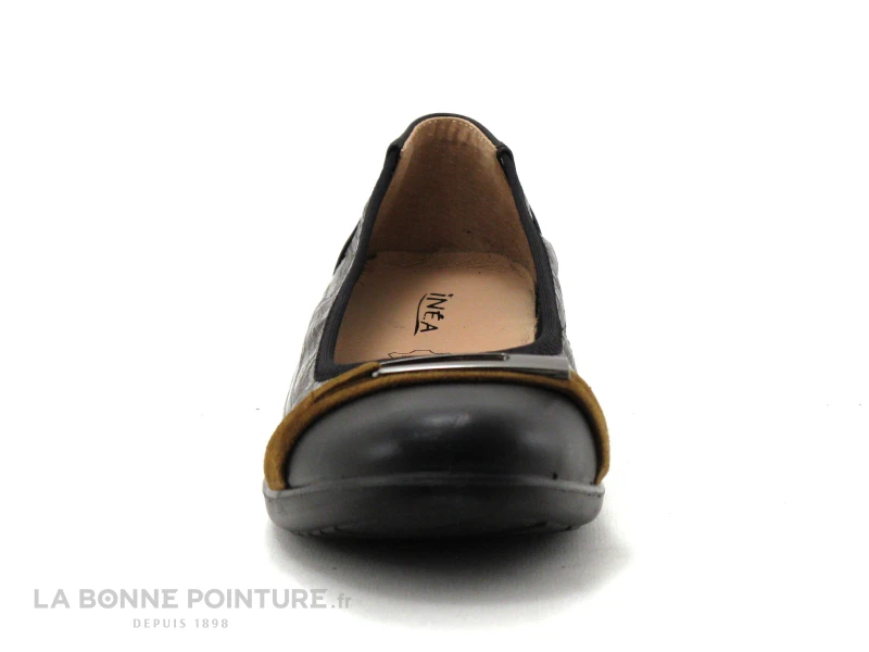 Inea SACHET Zebre Noir Marron - Ballerine Souple 2 Inea SACHET Zebre Noir Marron - Ballerine Souple – Image 2